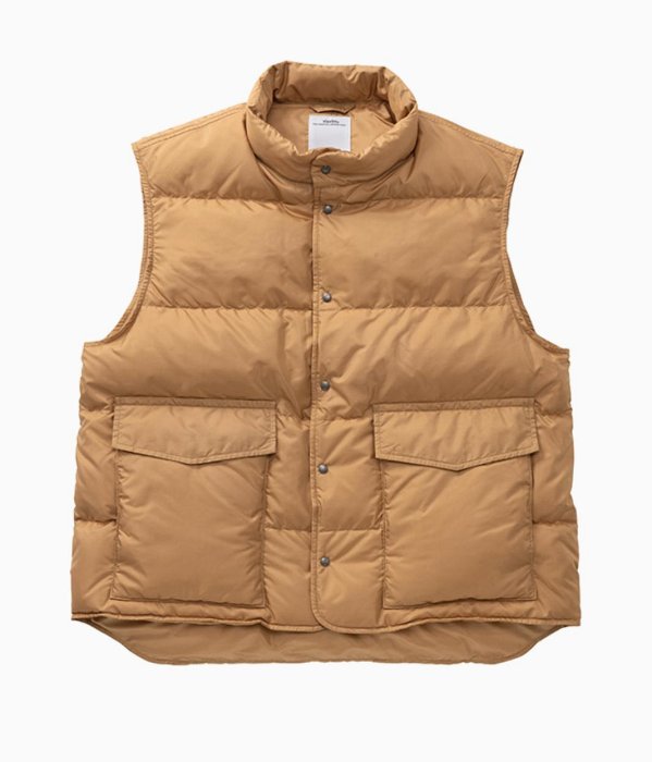 VISVIM 0125105013006 KARLUK INSULATOR DOWN VEST 羽絨背心。太陽選物