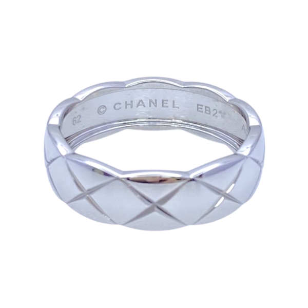 CHANEL 香奈兒 Coco Crush 戒指 18K白金 J10570 二手精品 【二手名牌BRAND OFF】