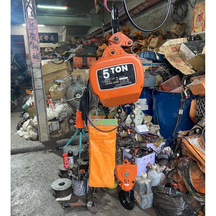 日本電動吊車 中古電動吊車 (半噸至15噸都有賣) 實際價格洽詢