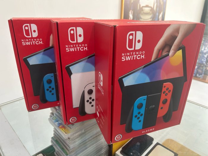 Switch Oled 主機 電玩 電動 任天堂 台東 二手