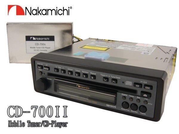 Nakamichi CD-700Ⅱ Used Nakamichi CD-700II Car Audio Rare Item CD700II Japan | eBay