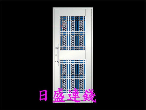 ✦日盛門窗行✦不鏽鋼門組１７✦兩年保固免運費✦不銹鋼門 白鐵門 防盜門 大門 後門