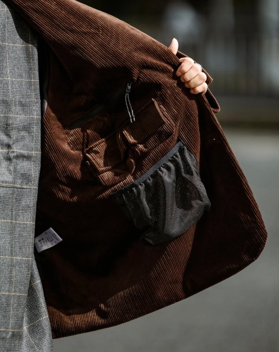 CLESSTE WOOL CORDUROY ACTIVE CITY STORAGE 2B JACKET 西裝夾克外套