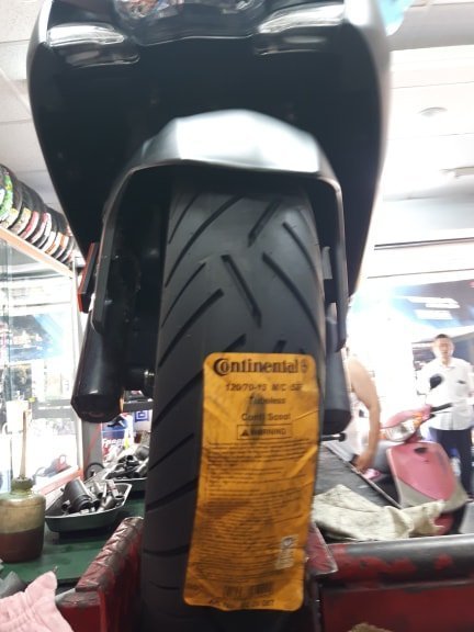 欣輪車業 馬牌 小馬胎 110/70-12 前輪完工價2200元 47P 現胎