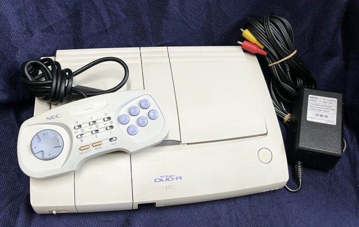 NEC PC Engine DUO-R with Super CD-Rom2 主機PCE 二合一主機盒