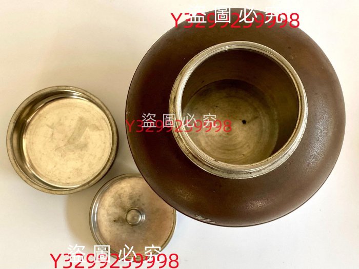日本茶道具古錫美名堂造502g松枝不詩文大號錫罐錫壺茶棗罐作古玩收藏老