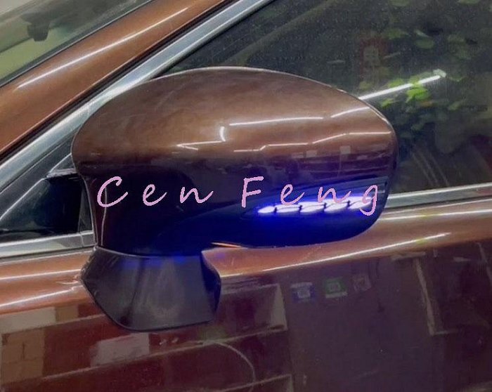 涔峰ＣＦ☆(龍麟款 一抹藍) IS200 IS250 IS300 CT200 ES300 後視鏡 方向燈 流水燈 LED 跑馬