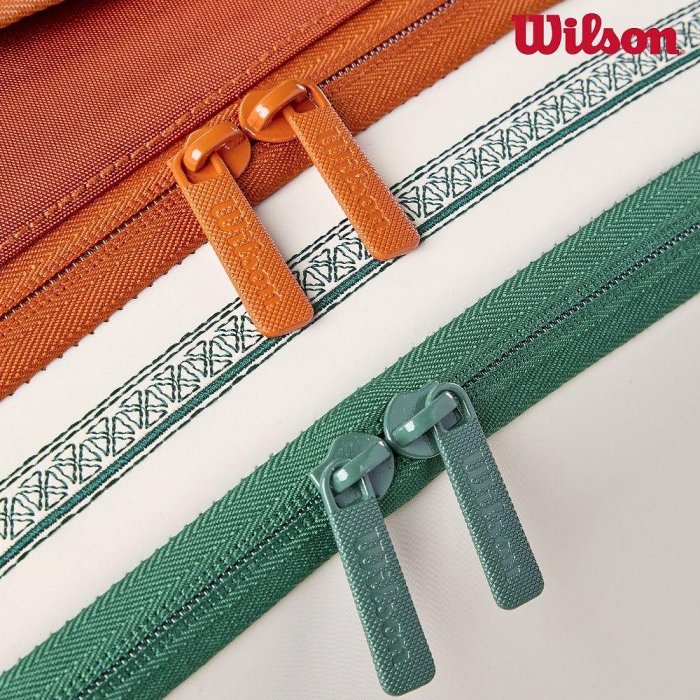 【曼森體育】Wilson ROLAND GARROS 2026 9支裝 網球拍袋RACKET BAG Cream 法網系列
