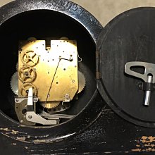 骨董座鐘日本愛知計時AICHI 日出型7JEWELS 14DAYS 零件機| Yahoo拍賣