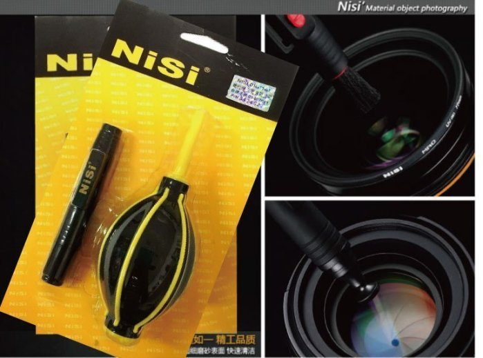 泳 NISI PRO LENSPEN 光學裝置專業鏡頭拭鏡筆 鏡頭清潔筆+雙色吹球 清潔組
