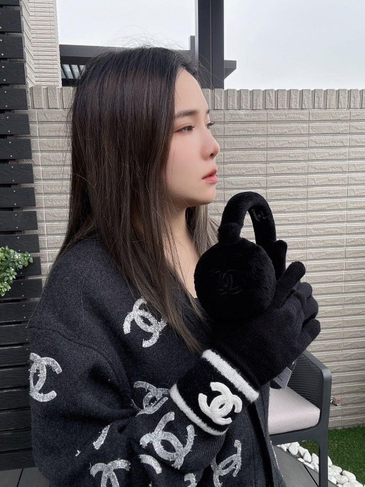 Chanel 24c耳罩黑色  ❤️現貨在台♥️