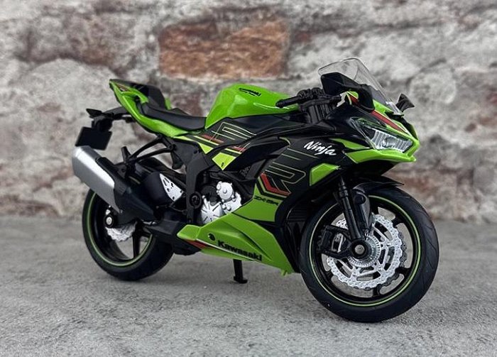 Kawasaki Ninja ZX-6R 1:12模型車川崎忍者WSBK 重機跑車| Yahoo拍賣