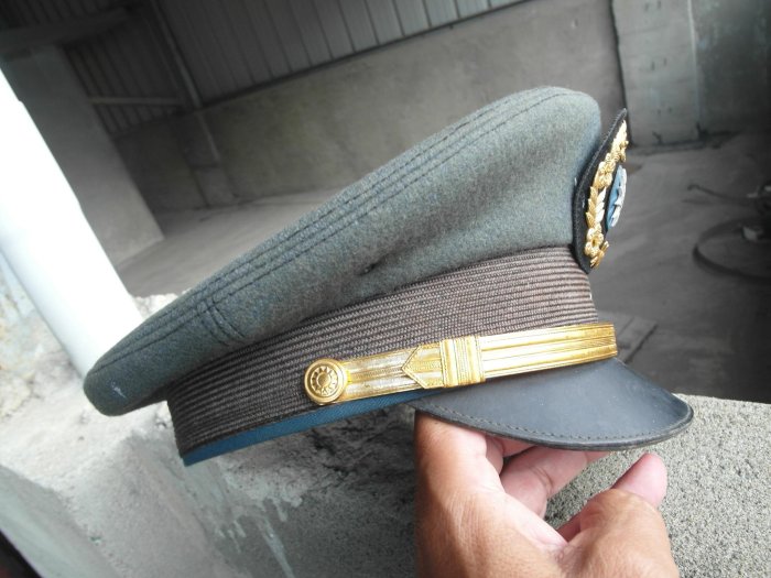 眷村---國軍---陸軍----大盤帽--軍帽--第一製帽廠--品如圖