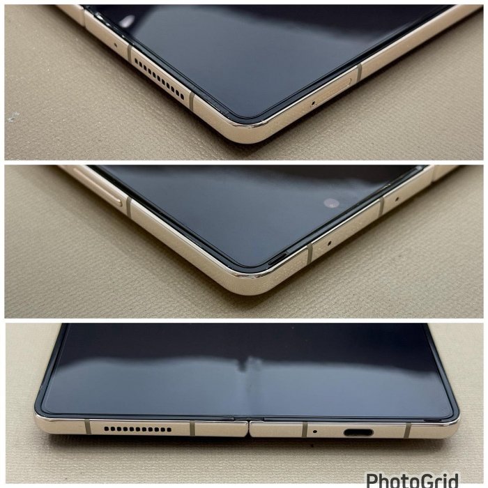 SAMSUNG Z Fold4 12+512 二手機 迷霧金 刷卡分期【米米瑞隆】高雄實體 可出租 C9535 中古機