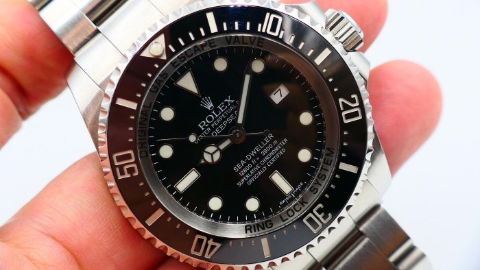 【美好時光】ROLEX 勞力士 116660 DEEPSEA 盒單全超美品 ( 126660 116600 參考）