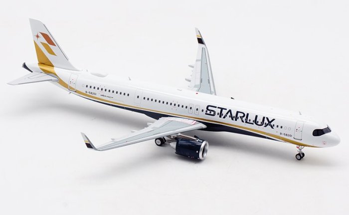 Aviation 1/200 台灣星宇航空A321neo STARLUX 金屬飛機模型附