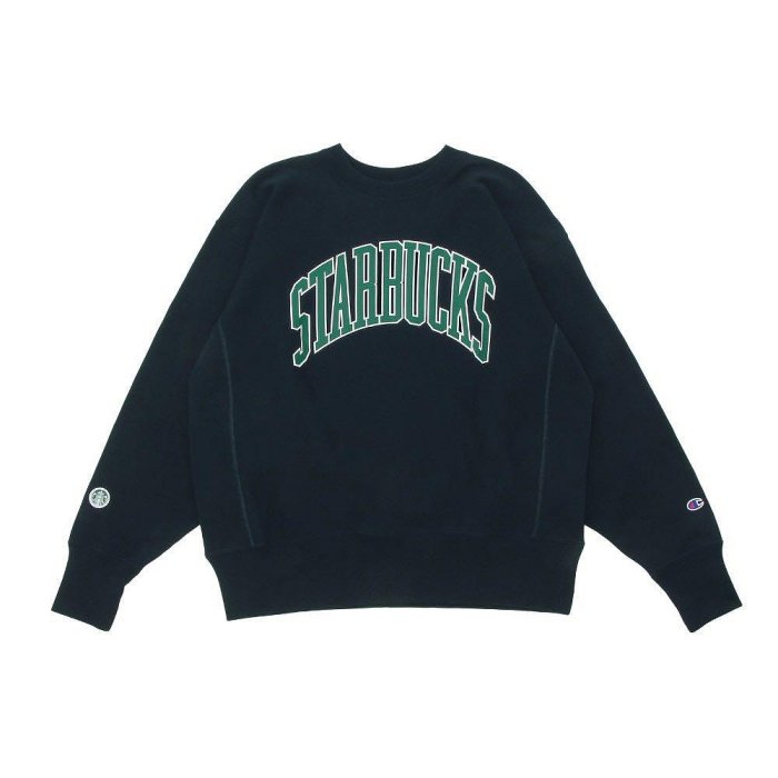 STARBUCKS x BEAMS x Champion Reverse Weave Crew Neck