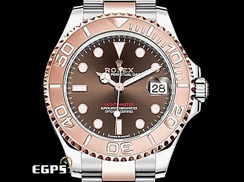 【永久流當品】ROLEX 勞力士 Yacht-Master 37 蠔式 遊艇名仕型 268621 巧克力色面盤 IST7551