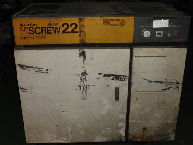 日立 30HP螺旋式空壓機(三相 220V )