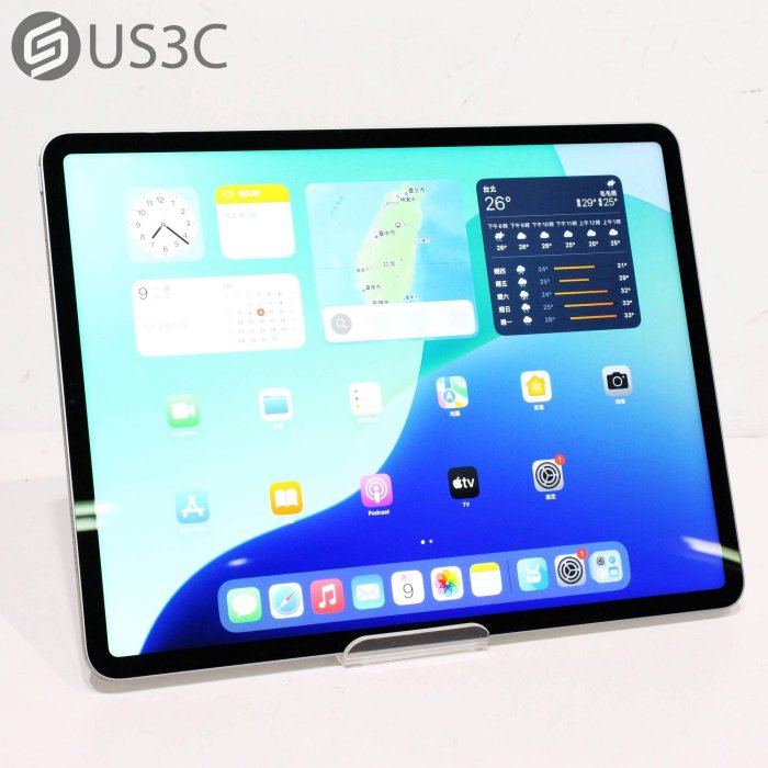 【US3C-青海店】公司貨 Apple iPad Pro 12.9吋 第6代 256G WiFi 太空灰色 M2晶片 聰穎接點 二手平板電腦