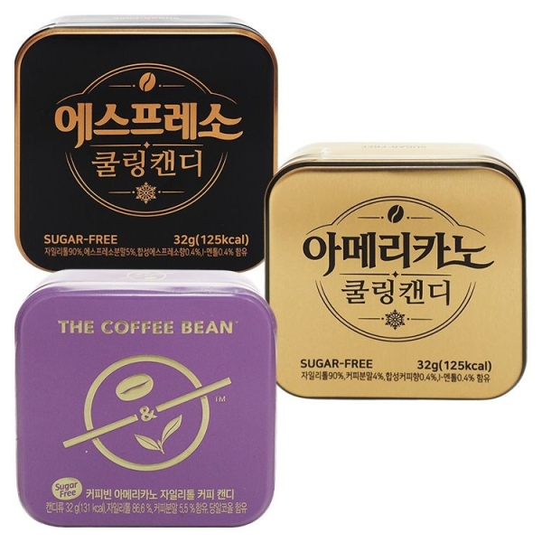 韓國 THE COFFEE BEAN 美式無糖咖啡糖／清涼咖啡錠(32g) 款式可選【小三美日】DS031735 仁川 社群爆紅