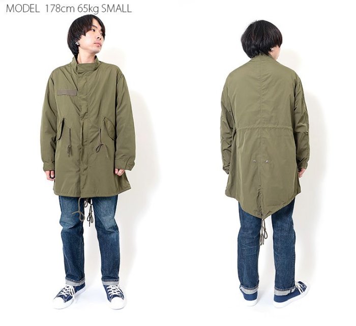 大崎ページ 大崎ページ HOUSTON / ヒューストン 51127 3WAY M-65 PARKA / 3WAY M