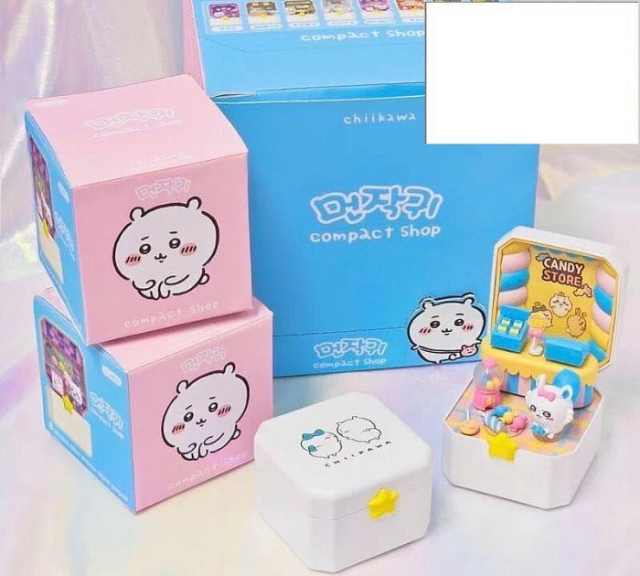 不挑盒況 吉伊卡哇 韓國 Compact Shop 迷妳商店盲盒 珠寶盒 現貨