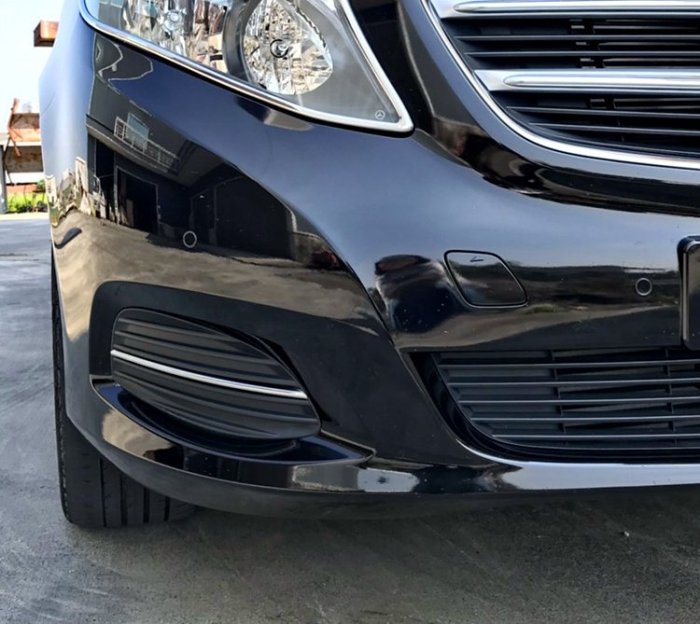 IDFR-汽車精品 BENZ VITO V W447 V250d 15-UP 鍍鉻前保險桿飾條 霧燈飾條 細 臺灣製造