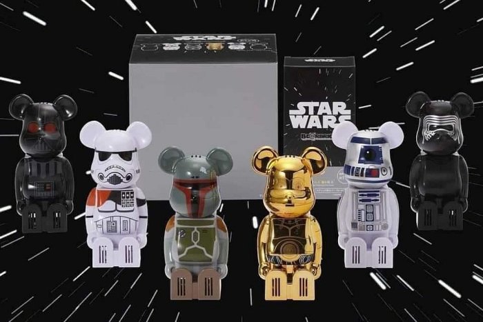 BE@RBRICK 庫柏力克熊 星際大戰 加護靈