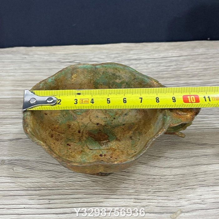 銅器工藝品復古工藝品鄉下老物件收藏大唐貞觀年造鎏金酒杯鎏金狩獵酒杯