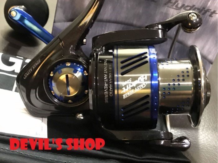 Abu Garcia Salty Stage Hydrift 5000 岸拋釣斑船磯鐵板捲線器特價