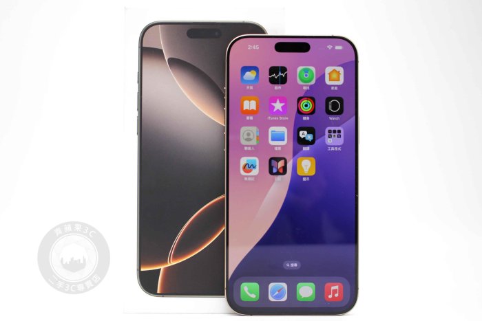 【高雄青蘋果3C】APPLE IPHONE 16 PRO MAX 256G 沙漠金 6.9吋 二手手機#95180