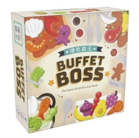 『高雄龐奇桌遊』 爆喫霸王 Buffet Boss 附中文說明書 正版桌上遊戲專賣店