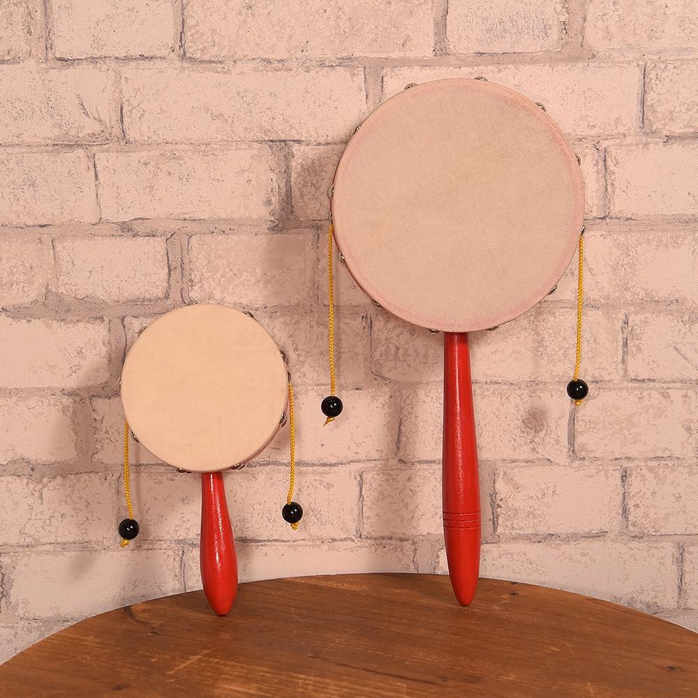 小叮噹的店DWOOD D034 D035 羊皮波浪鼓奧福樂器ORFF 高品質| Yahoo拍賣