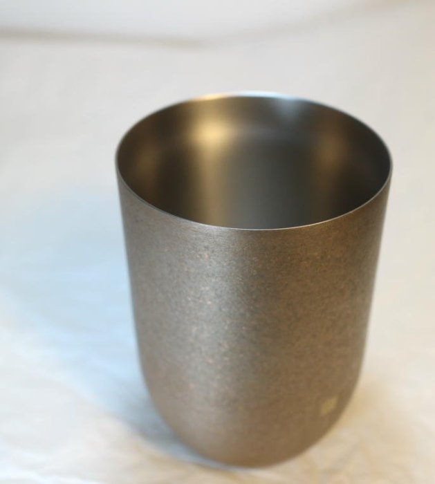 HORIE~日本製造~和瑞宜~鈦杯~T07ZN400SS~然~二重構造~鈦金屬杯~內銀