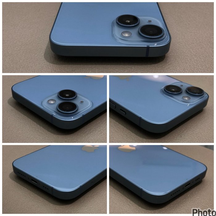 IPHONE 14 128G 二手機 藍色 刷卡分期【米米瑞隆】高雄實體 可出租 R1257 中古機