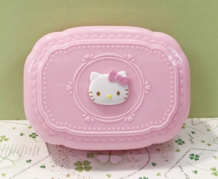 【震撼精品百貨】Hello Kitty 凱蒂貓~Sanrio HELLO KITTY肥皂空盒#57684