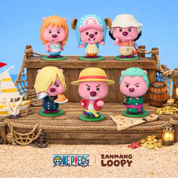 LOOPY 露比 x ONE PIECE 航海王 公仔盲盒(隨機出貨)【拆封不退】