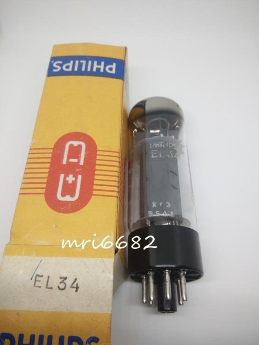 "真空管的異想世界" 英國 MULLARD 代工 PHILIPS EL34/6CA7