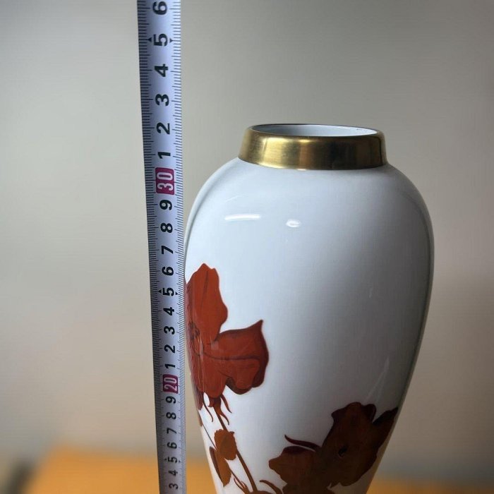 大倉陶園花瓶金彩花瓶花紋| Yahoo拍賣