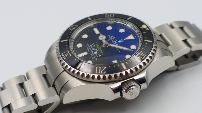 【美好時光】ROLEX 勞力士 116660 DEEPSEA BLUE盒單全超美品 ( 126660 136660 參考）