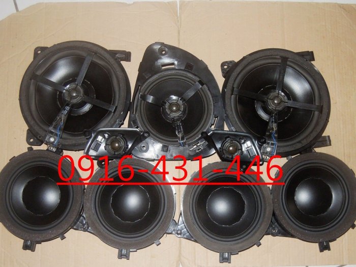 Volvo S40 Volvo S80 Dynaudio Speakers 丹麥DYNAUDIO VOLVO 全車9支