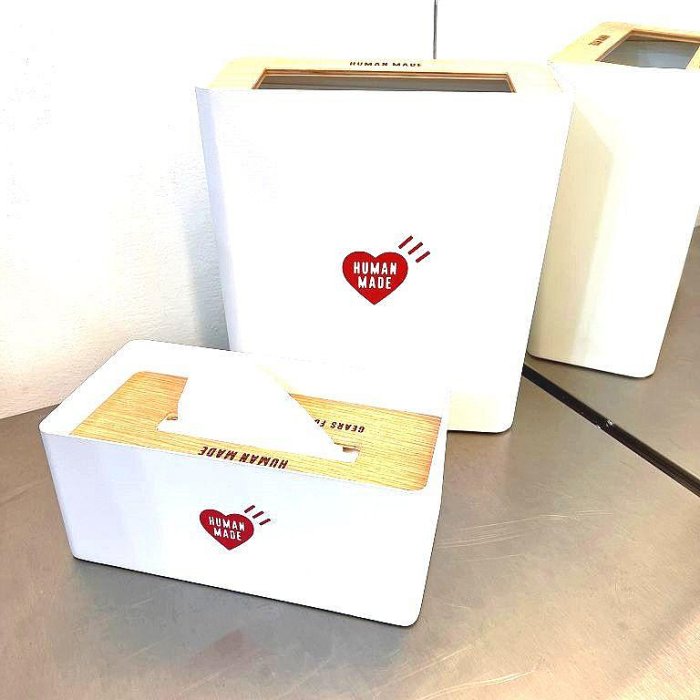衛生日用品 HUMAN MADE TISSUE BOX HUMAN MADE STEEL TISSUE CASE – HUMAN MADE Inc.
