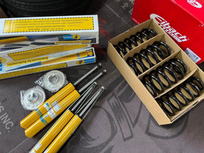 Porsche Macan 2.0 車款~安裝倍適登Bilstein B12 避震器~Eibach 短彈簧