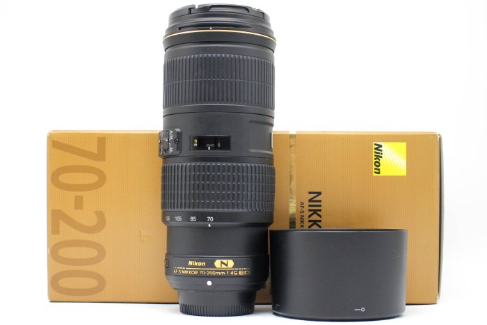 【台南橙市3C】NIKON AF-S 70-200MM F4 G ED VR 小小黑 公司貨 二手鏡頭 #81345