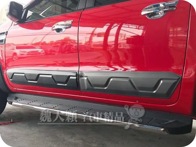 【魏大顆 汽車精品】RANGER(16-) 專用側踏板 原廠款式 表面防滑ー側踏護板 登車踏板 車側踏板 T6 Ford