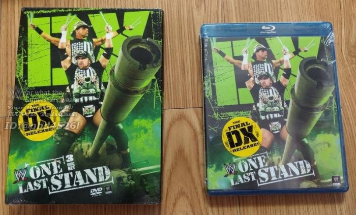 美國瘋潮]正版WWE DX One Last Stand Blu-ray DX軍團之經典再現精選集
