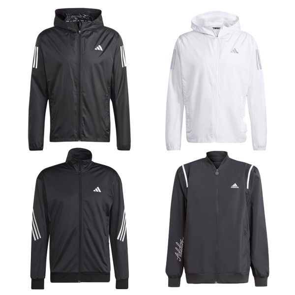 日本軍　外套 下殺】Adidas 外套男裝防風防潑水排汗拉鍊口袋反光【運動世界