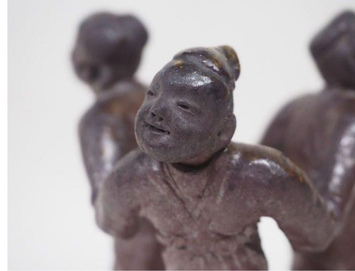 免時代物備前燒極品唐子蓋置茶道具檢樂山紫砂九穀備前萩燒常滑| Yahoo拍賣
