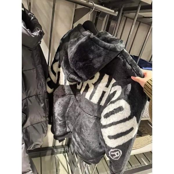 NEIGHBORHOOD FUR HOODED JK . AC Nbhd 黑色絨毛外套| Yahoo拍賣